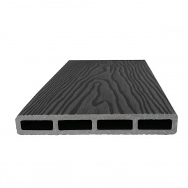 Placă de gard din WPC 150 x 20 mm Gri Antracit 
