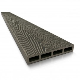Placă de gard din WPC, 150 x 20 mm Gri Antracit