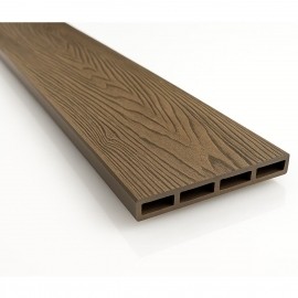 Placă de gard din WPC, 150 x 20 mm Maro
